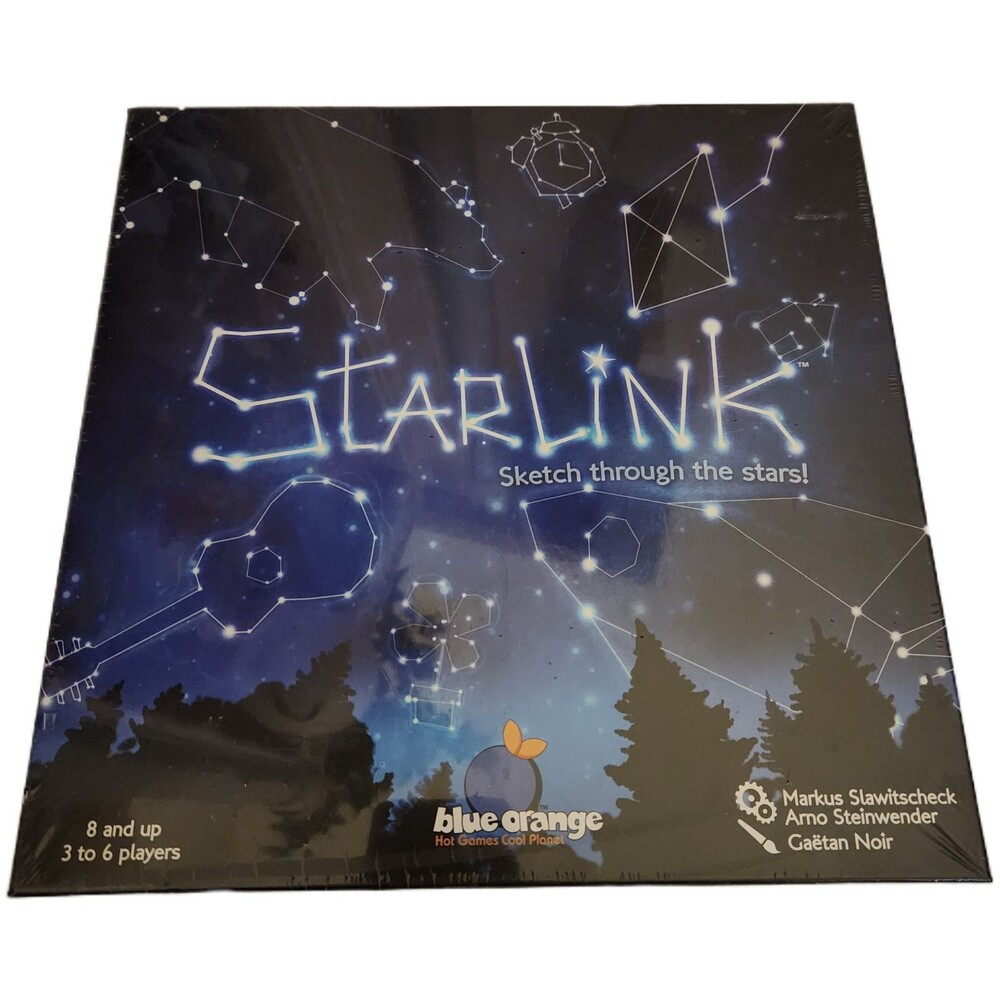 Starlink Drawing Game Sketch Through the Stars Ages 8+ Creative Family Fun NEW